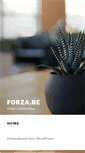 Mobile Screenshot of forza.be