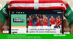 Desktop Screenshot of forza.dk